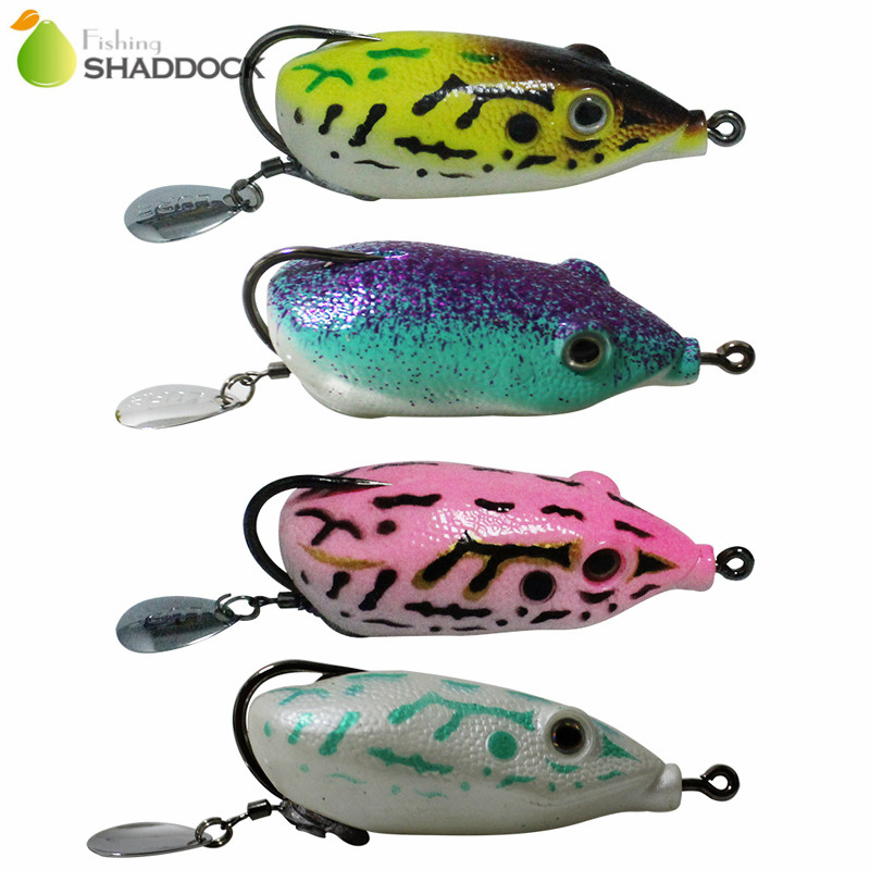 4pcs Rubber Soft Frog Fishing  - Fishing Hook Assortment review and price