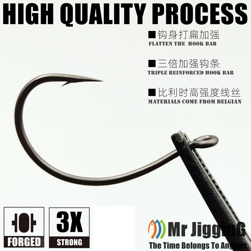 Mr JigginG PTFE Super Slide Wa - Fishing Hook Offset review and price