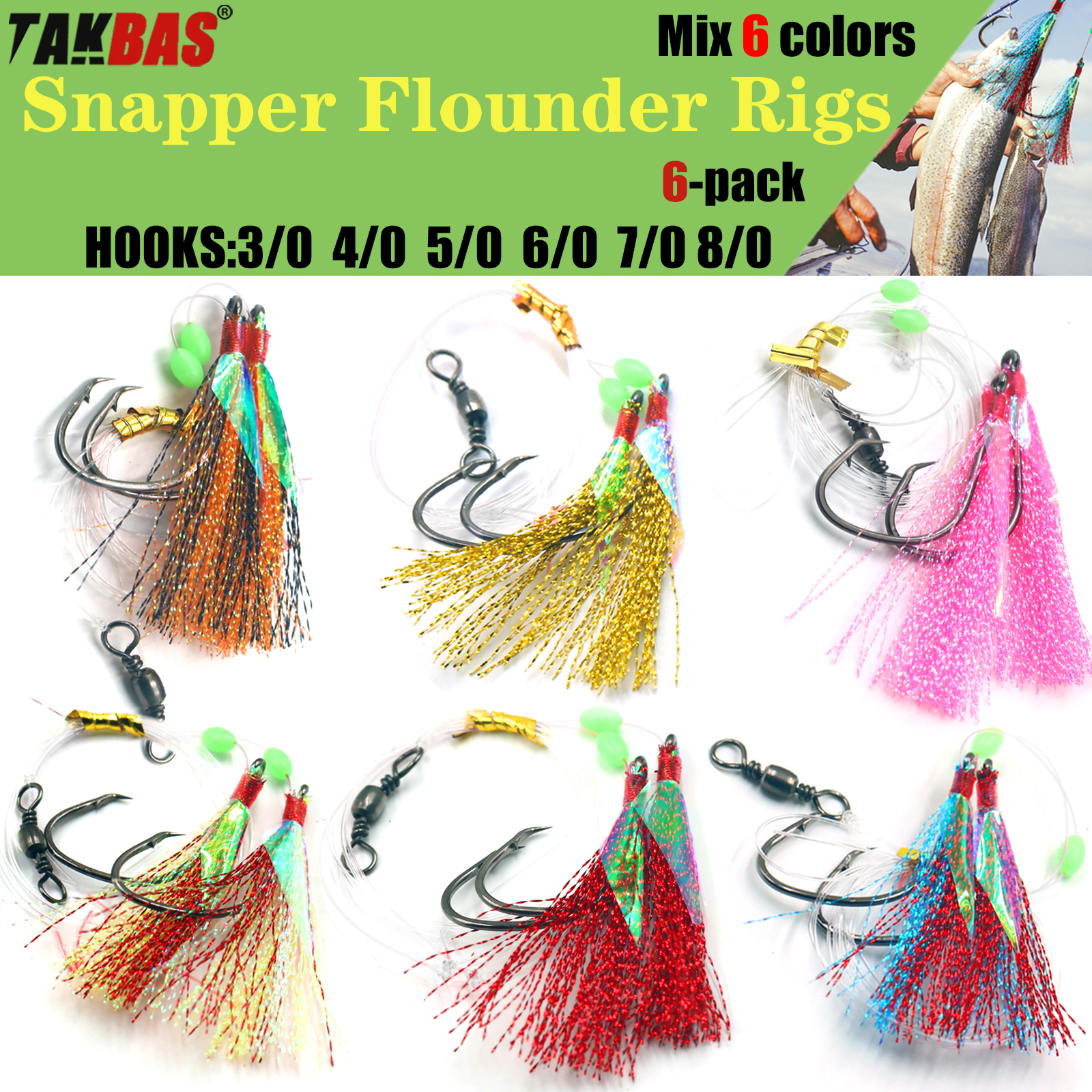 6pcs Snapper Tackle Flasher Ri - Fishing Hook Circle review and price