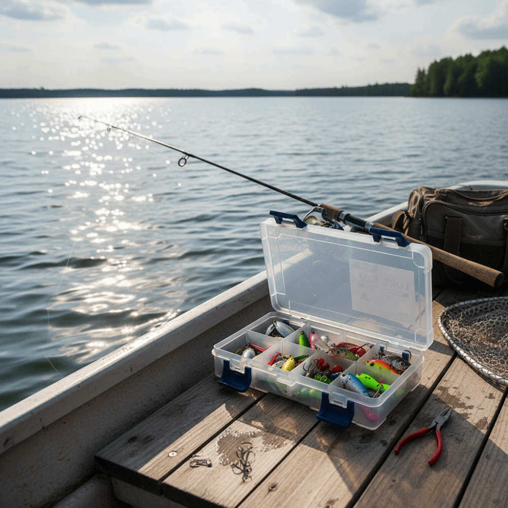 Sport Plastic Fishing Lure Tac - Fishing Hook Box review and price