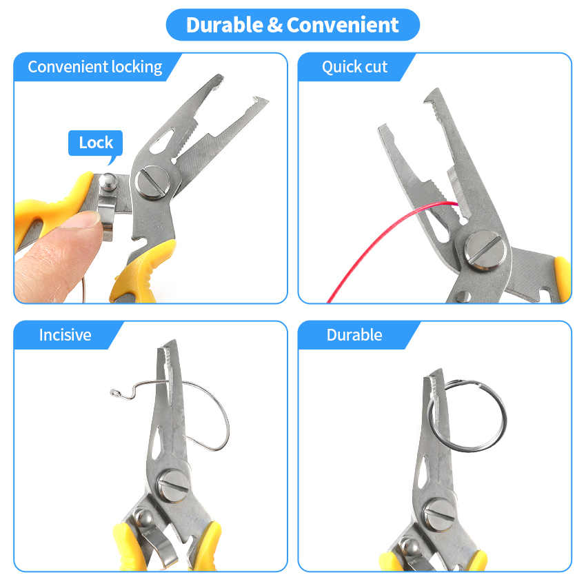 Fishing Pliers Fish Line Cutte - Fishing Hook Remover review and price