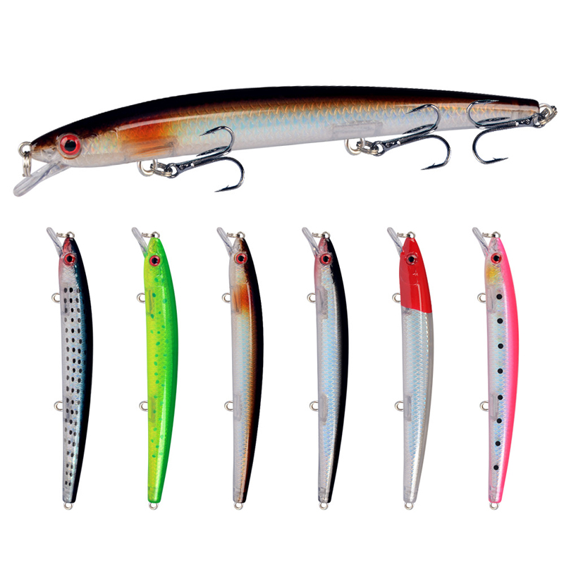 Minnow Fishing Lure 13.5cm 15. - Fishing Hook Treble review and price
