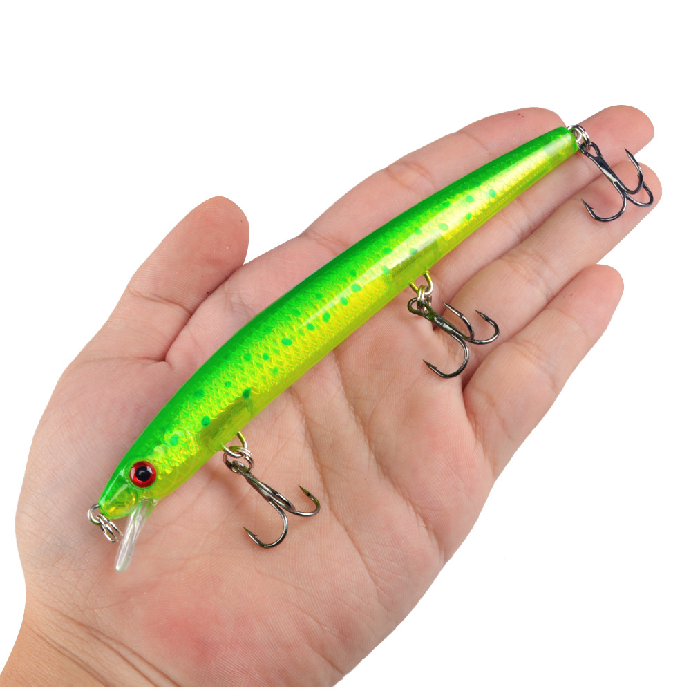 Minnow Fishing Lure 13.5cm 15. - Fishing Hook Treble review and price