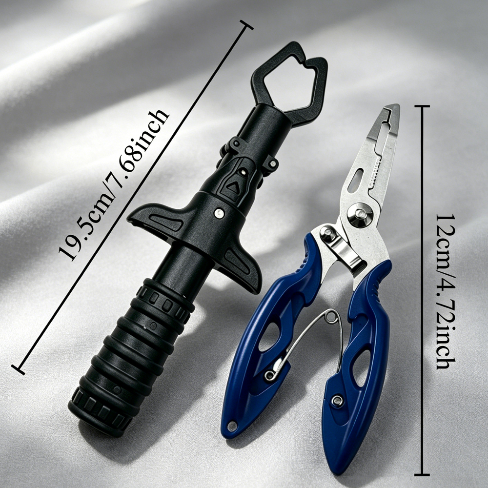1/2pcs Fishing Gripper and Pli - Fishing Hook Remover review and price