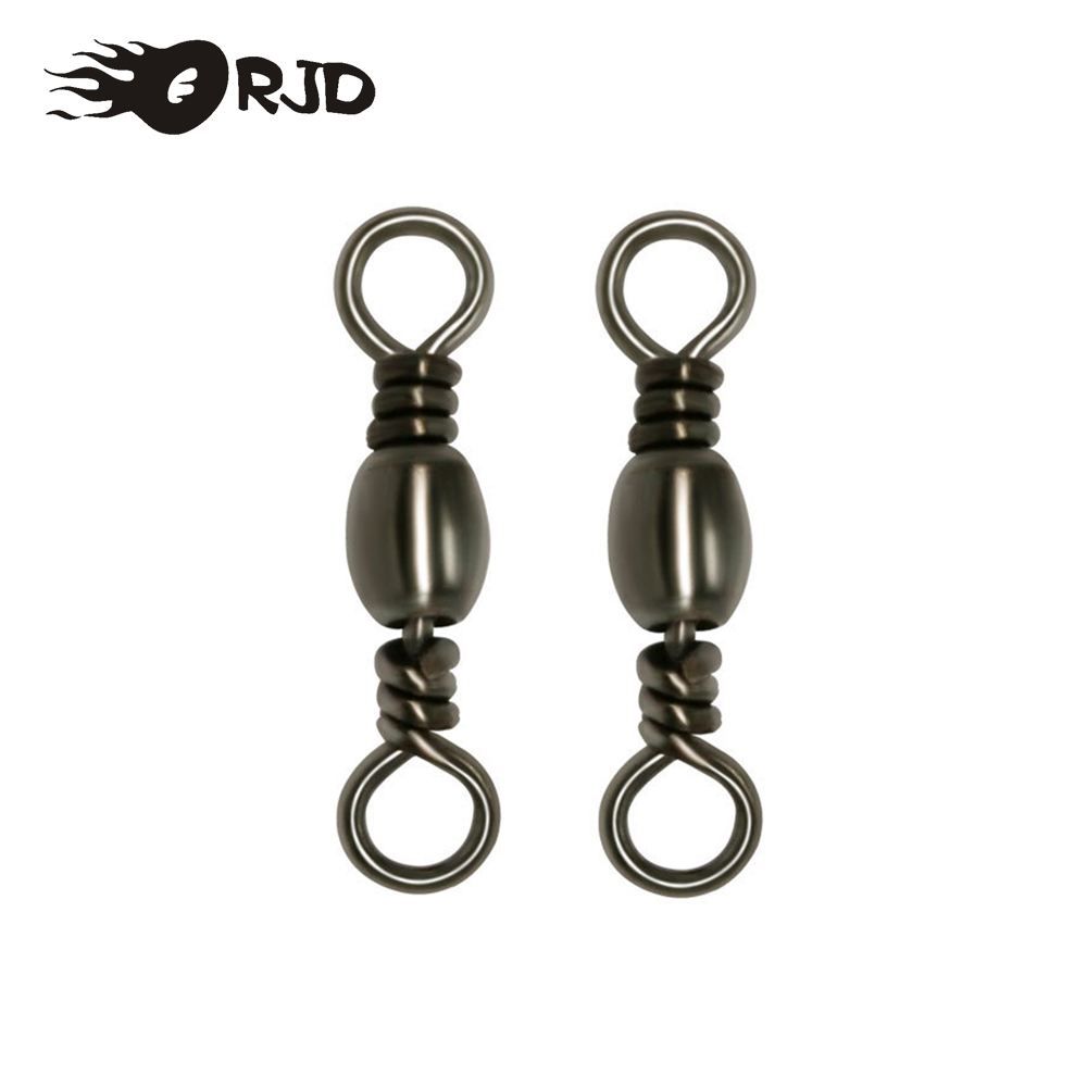 ORJD 20-50pcs Barrel Swivels F - Fishing Hook Stainless Steel review and price
