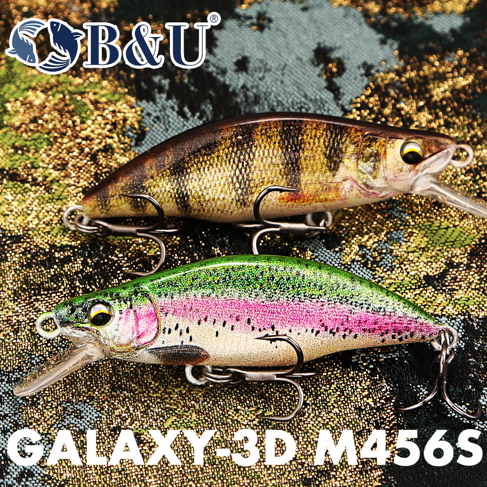 B&U Trout Pattern Hard Bait Si - Fishing Hook Treble review and price