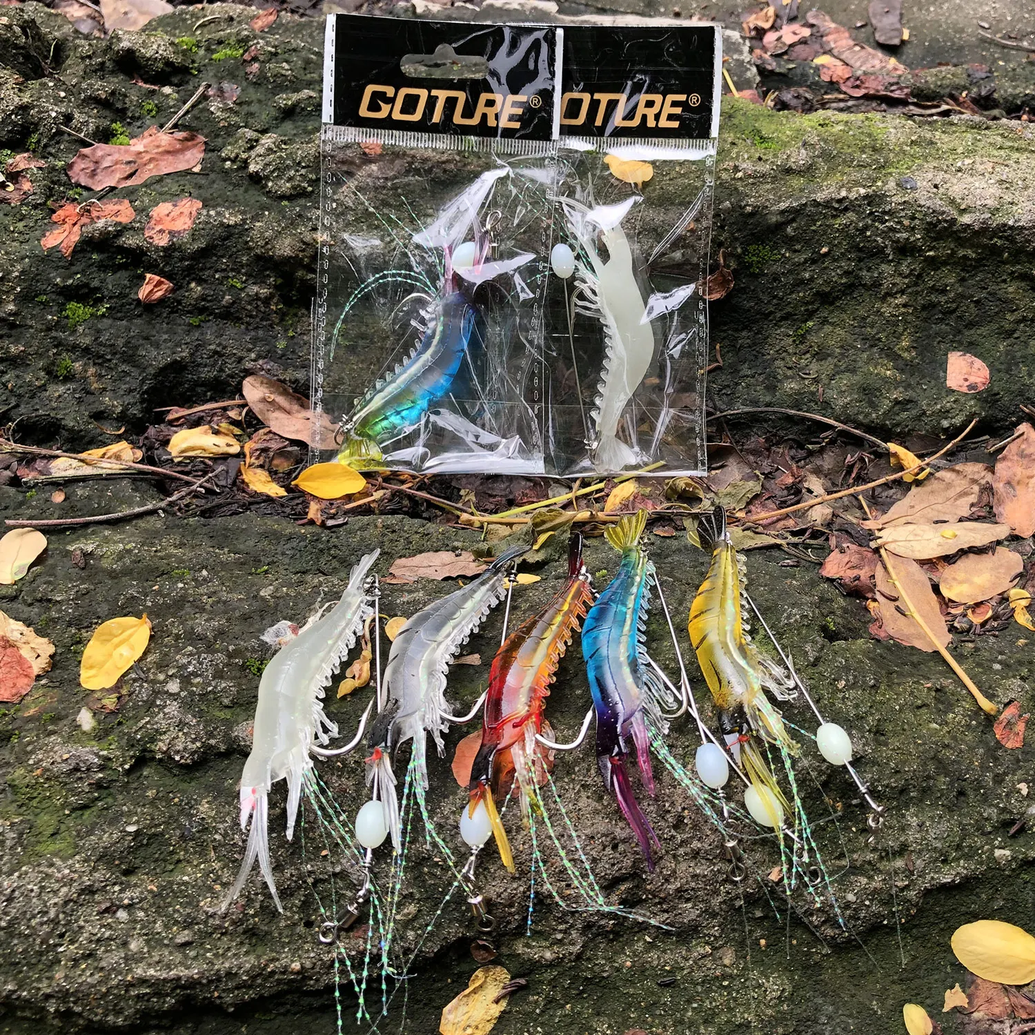 Goture Silicon Shrimp Fishing  - Fishing Hook Assortment review and price
