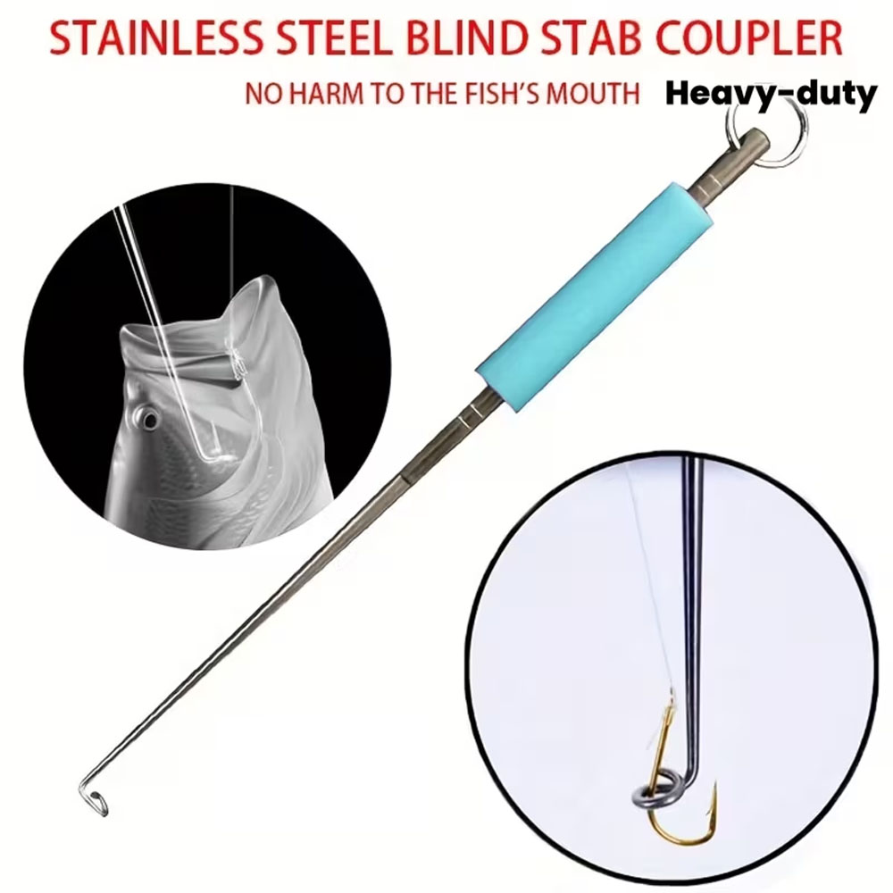 Heavy-Duty Stainless Steel Dee - Fishing Hook Size review and price