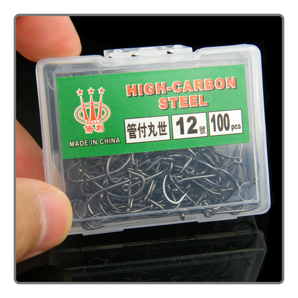 40-100Pcs per box Boxed fishho - Fishing Hook Assortment review and price