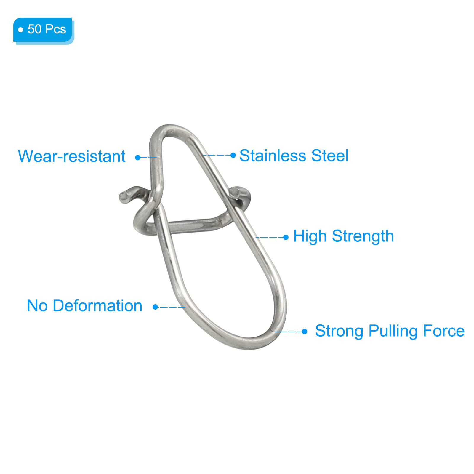 50pcs Stainless Steel Fishing  - Fishing Hook Stainless Steel review and price