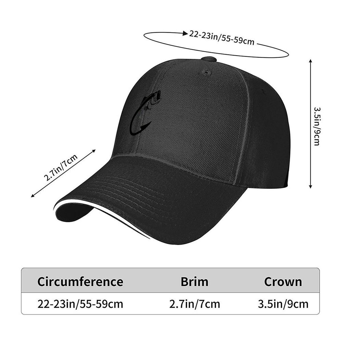 Black Bass Fish Hook Fishing G - Fishing Hook Size review and price