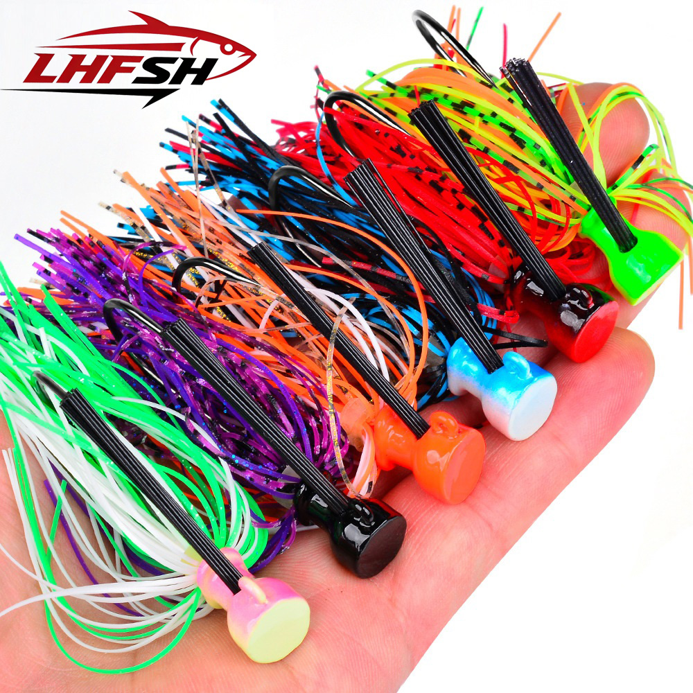 7G 10G 14G Jig Hook Fishing Lu - Fishing Hook Weedless review and price